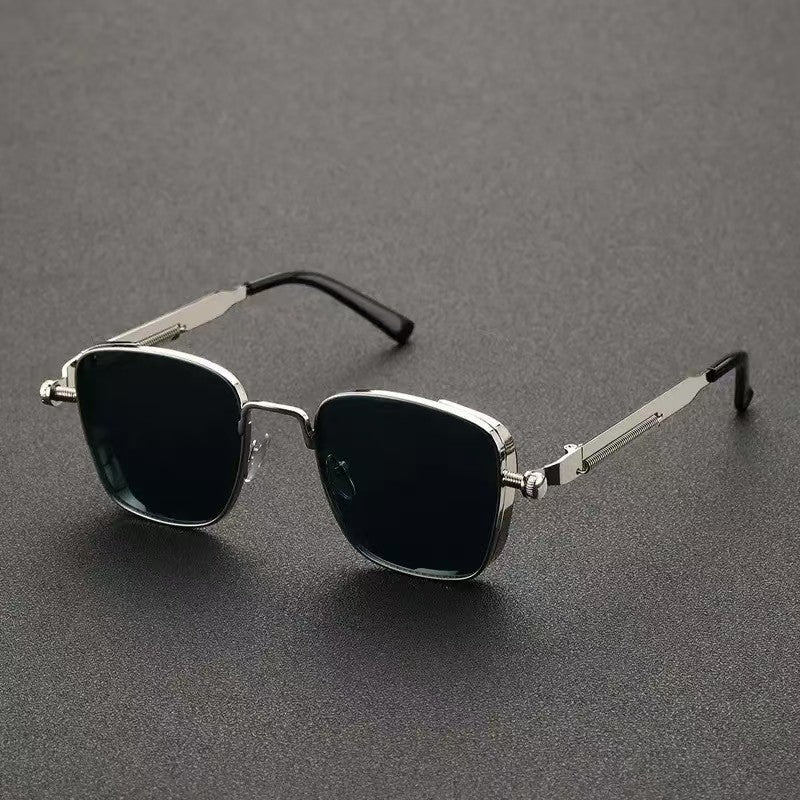 Men's Box Metal Retro UV Sun Glasses - 𝓢𝓱𝓸𝓹𝓵𝓮𝓬𝔂