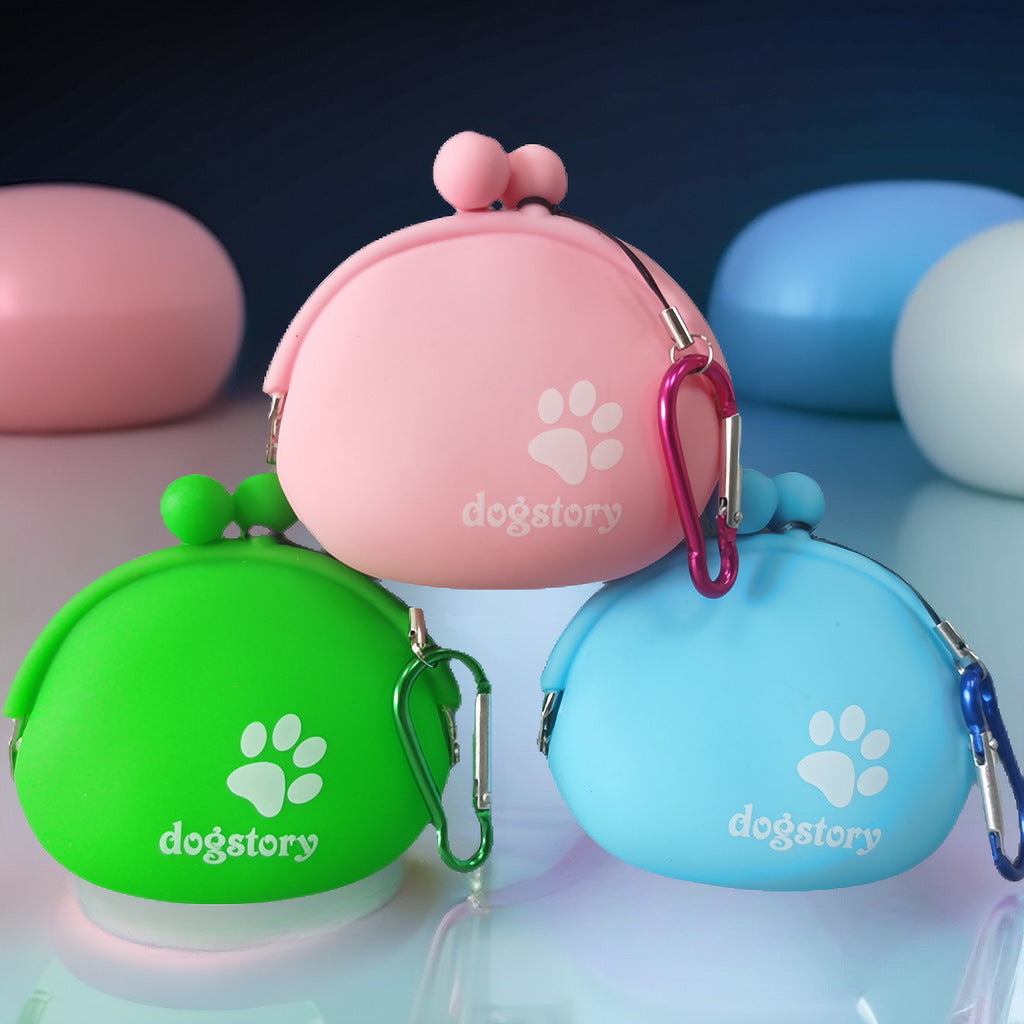 Silicone Pet Snack Bag Solid Color - 𝓢𝓱𝓸𝓹𝓵𝓮𝓬𝔂