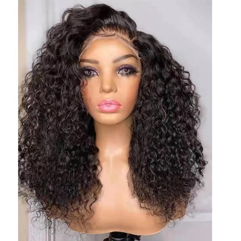 Former Lace Wig European And American Wig Female Long Curly Hair - 𝓢𝓱𝓸𝓹𝓵𝓮𝓬𝔂