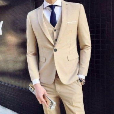 Men's Suit Three-piece Suit Business Wear Formal Wear - 𝓢𝓱𝓸𝓹𝓵𝓮𝓬𝔂