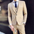 Men's Suit Three-piece Suit Business Wear Formal Wear - 𝓢𝓱𝓸𝓹𝓵𝓮𝓬𝔂