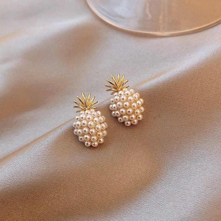 Pineapple Starfish Pearl Earrings - 𝓢𝓱𝓸𝓹𝓵𝓮𝓬𝔂