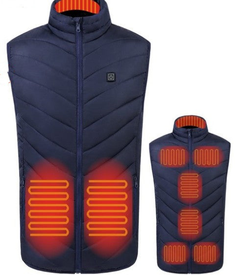 Heated Vest Smart Electric Heating Jacket Men Women Waistcoat Winter - 𝓢𝓱𝓸𝓹𝓵𝓮𝓬𝔂