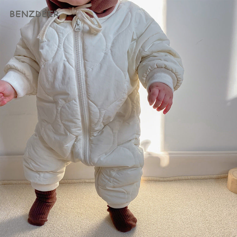 Baby Padded Quilted Kumpsuit Outing Clothes - 𝓢𝓱𝓸𝓹𝓵𝓮𝓬𝔂