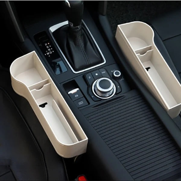 PU Car Organizer Seat Gap Storage Box Car Seat Side Slit for Wallet Phone Coins Cigarette Keys Cards Car Accessories - 𝓢𝓱𝓸𝓹𝓵𝓮𝓬𝔂