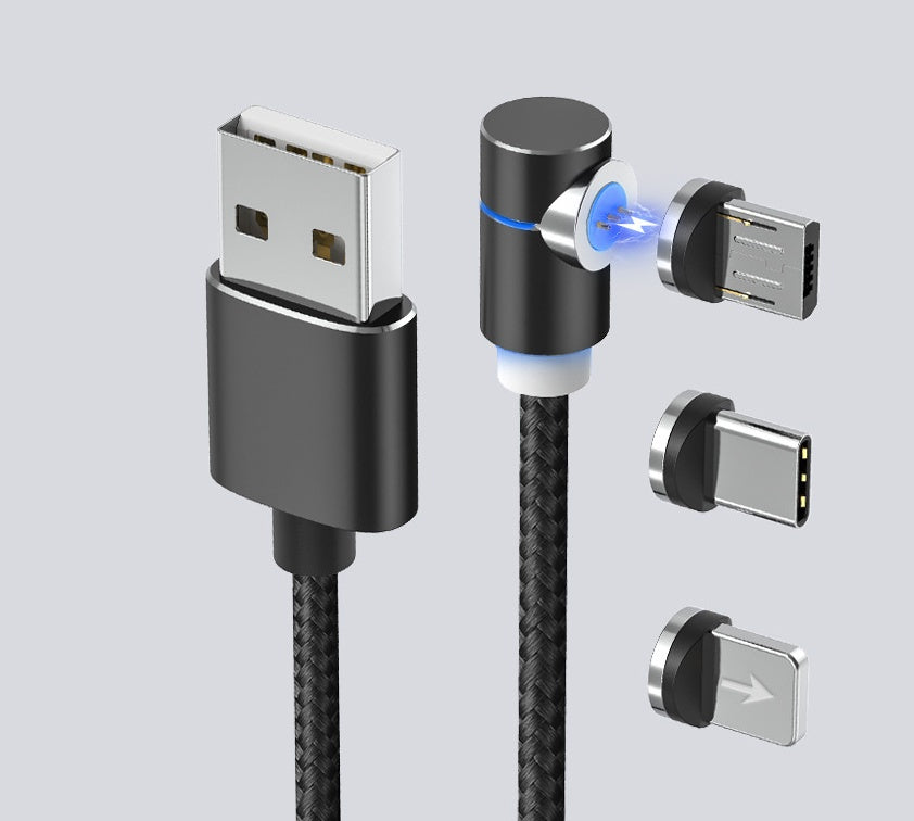 Magnetic Cable LED Magnet Charger Cable USB Cable & USB Type-C USB C - 𝓢𝓱𝓸𝓹𝓵𝓮𝓬𝔂