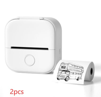 Portable Mini Thermal Label Printer Home Photo Printer Student Wrong Question Printer Bluetooth-compatible Mini Label Printer Price Tag - 𝓢𝓱𝓸𝓹𝓵𝓮𝓬𝔂