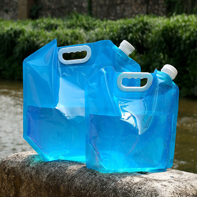 PVC Outdoor Camping Hiking Foldable Portable Water Bags Container - 𝓢𝓱𝓸𝓹𝓵𝓮𝓬𝔂