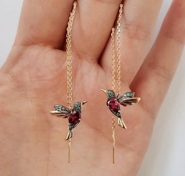 Bird Earrings Fashion Earrings European And American Retro Earrings High Quality