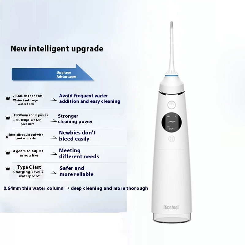 Multifunctional Water Toothpick Electric Portable - 𝓢𝓱𝓸𝓹𝓵𝓮𝓬𝔂