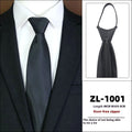 Men's Formal Wear Business Zipper Tie-free - 𝓢𝓱𝓸𝓹𝓵𝓮𝓬𝔂