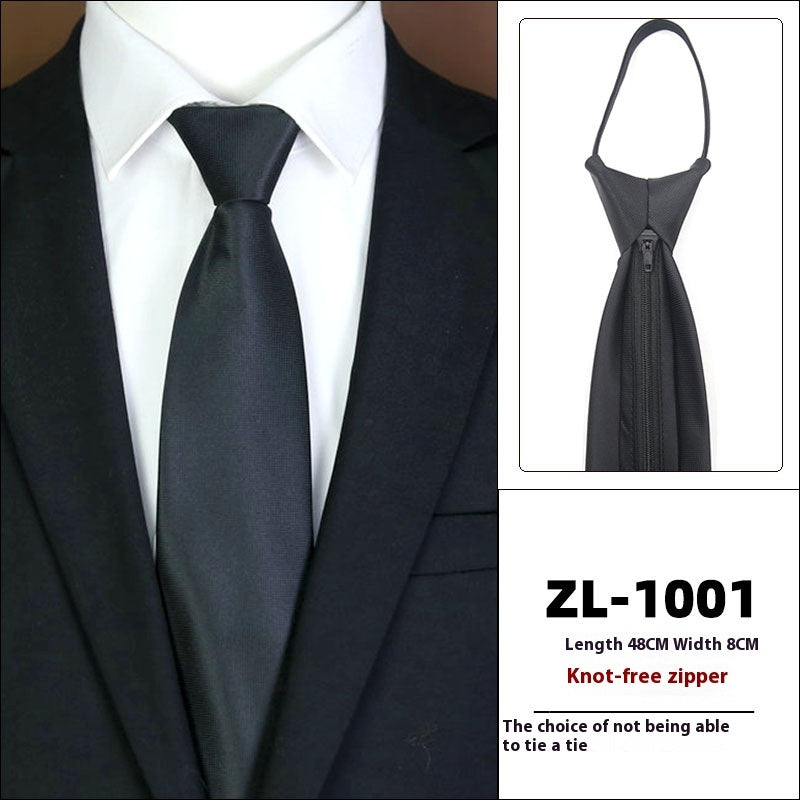 Men's Formal Wear Business Zipper Tie-free - 𝓢𝓱𝓸𝓹𝓵𝓮𝓬𝔂