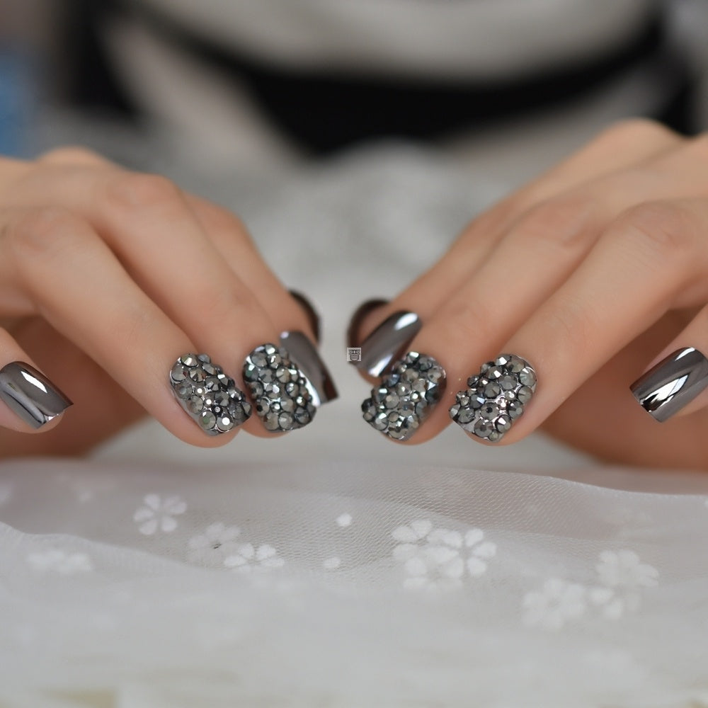 Metal false nails for women - 𝓢𝓱𝓸𝓹𝓵𝓮𝓬𝔂