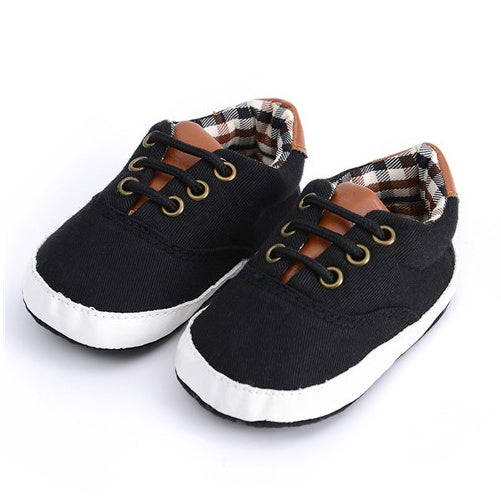 Solid color casual lace soft bottom baby canvas shoes baby shoes toddler shoes - 𝓢𝓱𝓸𝓹𝓵𝓮𝓬𝔂