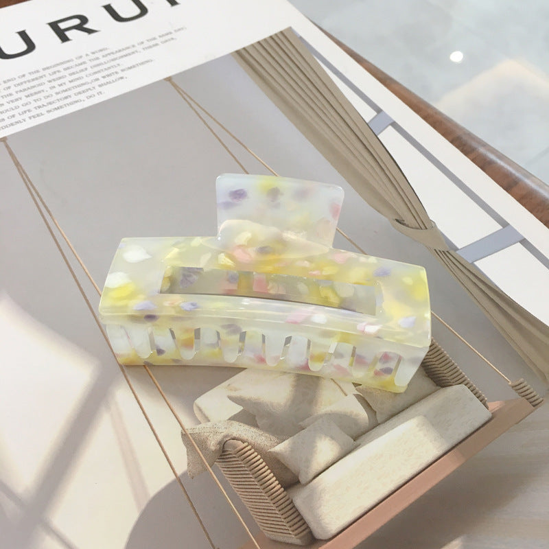 Acrylic Hair Clip  Texture Hair Grab Large Geometric Type - 𝓢𝓱𝓸𝓹𝓵𝓮𝓬𝔂