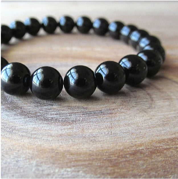 Black Onyx Bracelet - 𝓢𝓱𝓸𝓹𝓵𝓮𝓬𝔂