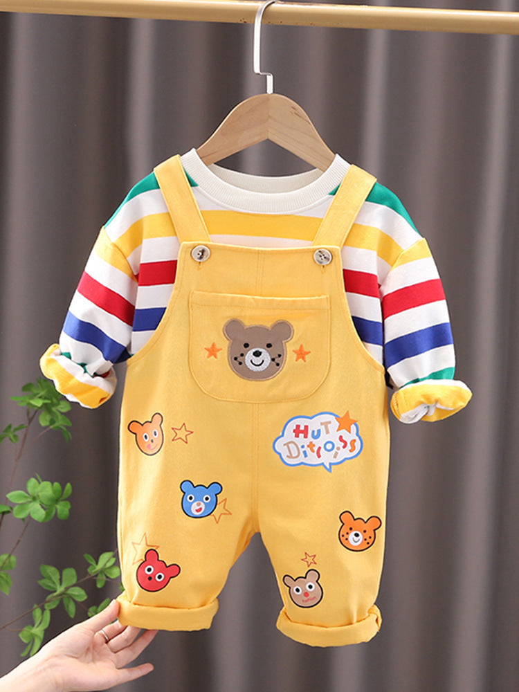 Boys' Top Overalls Suit - 𝓢𝓱𝓸𝓹𝓵𝓮𝓬𝔂
