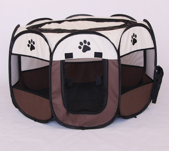 Fast folding octagonal pet fence, 600D Oxford cloth, waterproof and catching cat, dog cage, pet cage - 𝓢𝓱𝓸𝓹𝓵𝓮𝓬𝔂