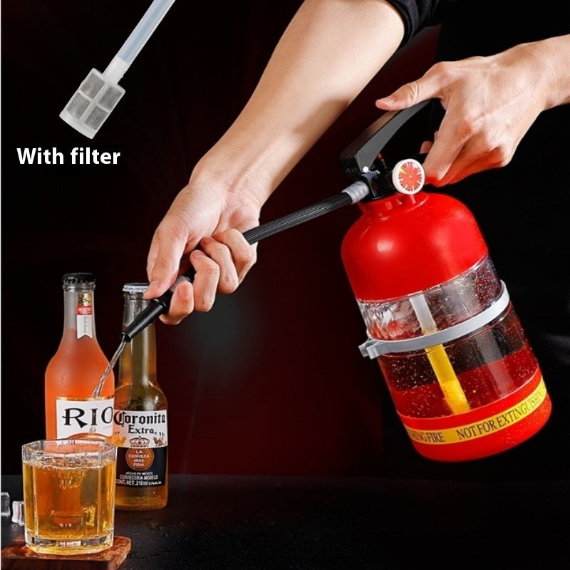 Beer Machine Wine Set Hand Pressure Fire Extinguisher Wine Cannon