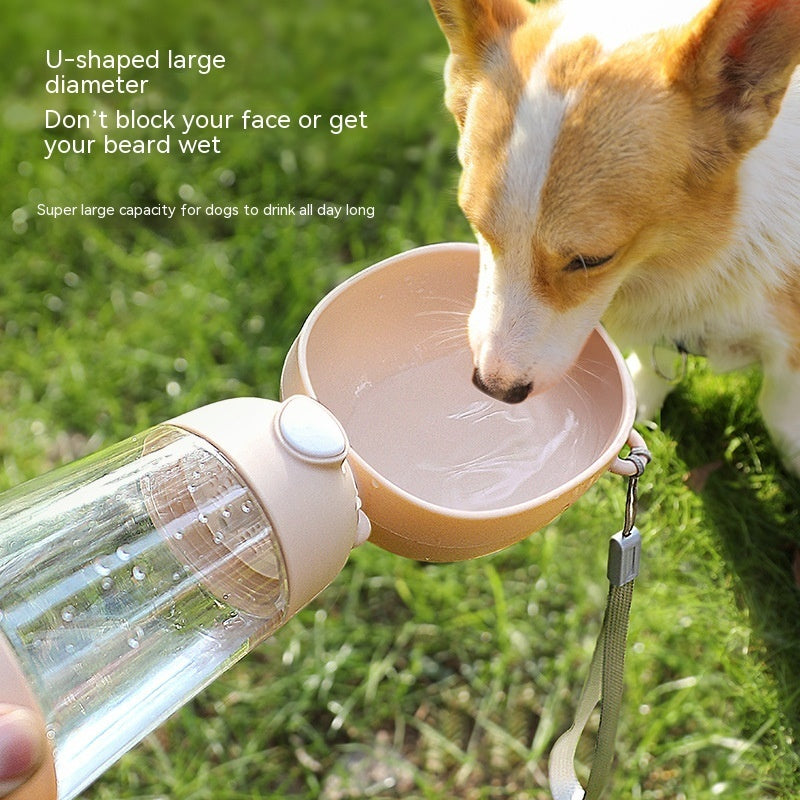 Portable Dog Water Bottle Food And Water Container For Pet Pets Feeder Bowl Outdoor Travel Drinking Bowls Water Dispenser - 𝓢𝓱𝓸𝓹𝓵𝓮𝓬𝔂