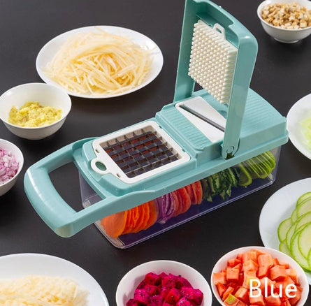 Multifunctional Vegetable Cutter Home Kitchen Slicing And Dicing Fruit Artifact - 𝓢𝓱𝓸𝓹𝓵𝓮𝓬𝔂
