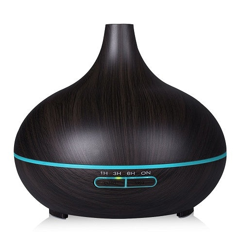 Creative Home Appliance Full Wood Grain Remote Control Aromatherapy Lamp - 𝓢𝓱𝓸𝓹𝓵𝓮𝓬𝔂