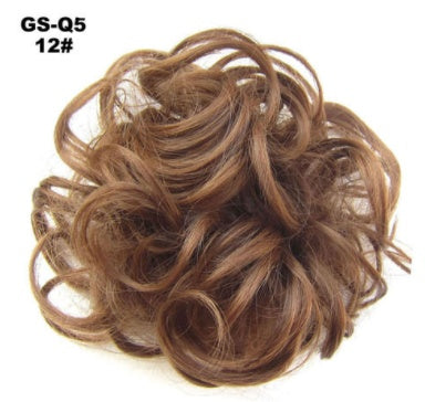New Trendy Design Women Wavy Curly Messy Hair Bun Synthetic - 𝓢𝓱𝓸𝓹𝓵𝓮𝓬𝔂