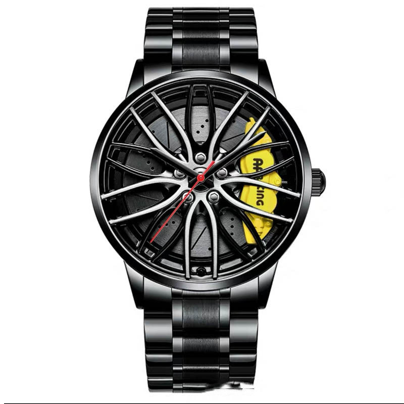 Automatic Movement Watch Waterproof Wheel Style Non-mechanical Watch - 𝓢𝓱𝓸𝓹𝓵𝓮𝓬𝔂
