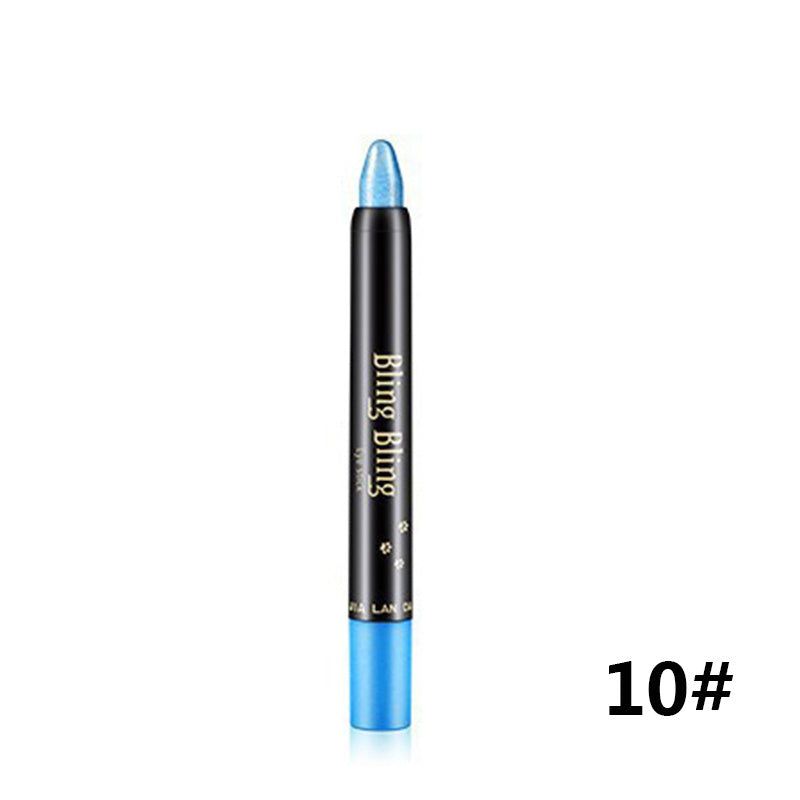 Pearlescent Silkworm Eyeshadow Pen Lasting Waterproof And Not Blooming Shiny Pearlescent Gel Pen 15 Color Eye Shadow Pen - 𝓢𝓱𝓸𝓹𝓵𝓮𝓬𝔂