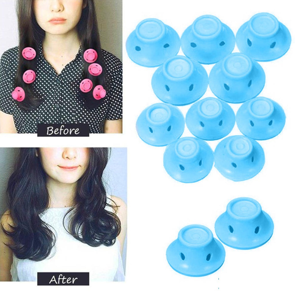 Soft Rubber Magic Hair Care Rollers Silicone Hair Curlers No Heat Hair Styling Tool - 𝓢𝓱𝓸𝓹𝓵𝓮𝓬𝔂