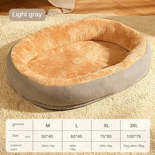Removable And Washable Dog Bed Warm Cat Bed For Sleeping - 𝓢𝓱𝓸𝓹𝓵𝓮𝓬𝔂