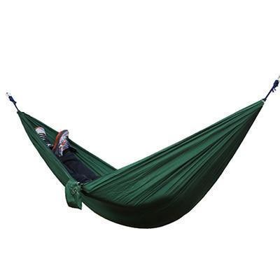 Backpacking Hammock - Portable Nylon Parachute Outdoor Double Hammock - 𝓢𝓱𝓸𝓹𝓵𝓮𝓬𝔂
