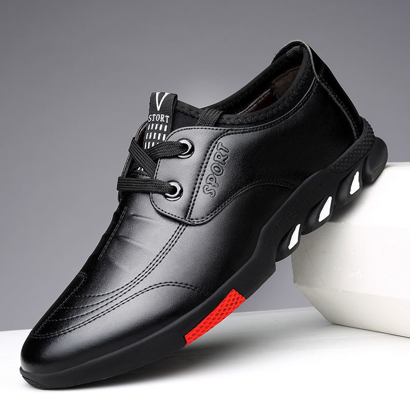 Leather Shoes Mens Leather Spring New Mens Business - 𝓢𝓱𝓸𝓹𝓵𝓮𝓬𝔂