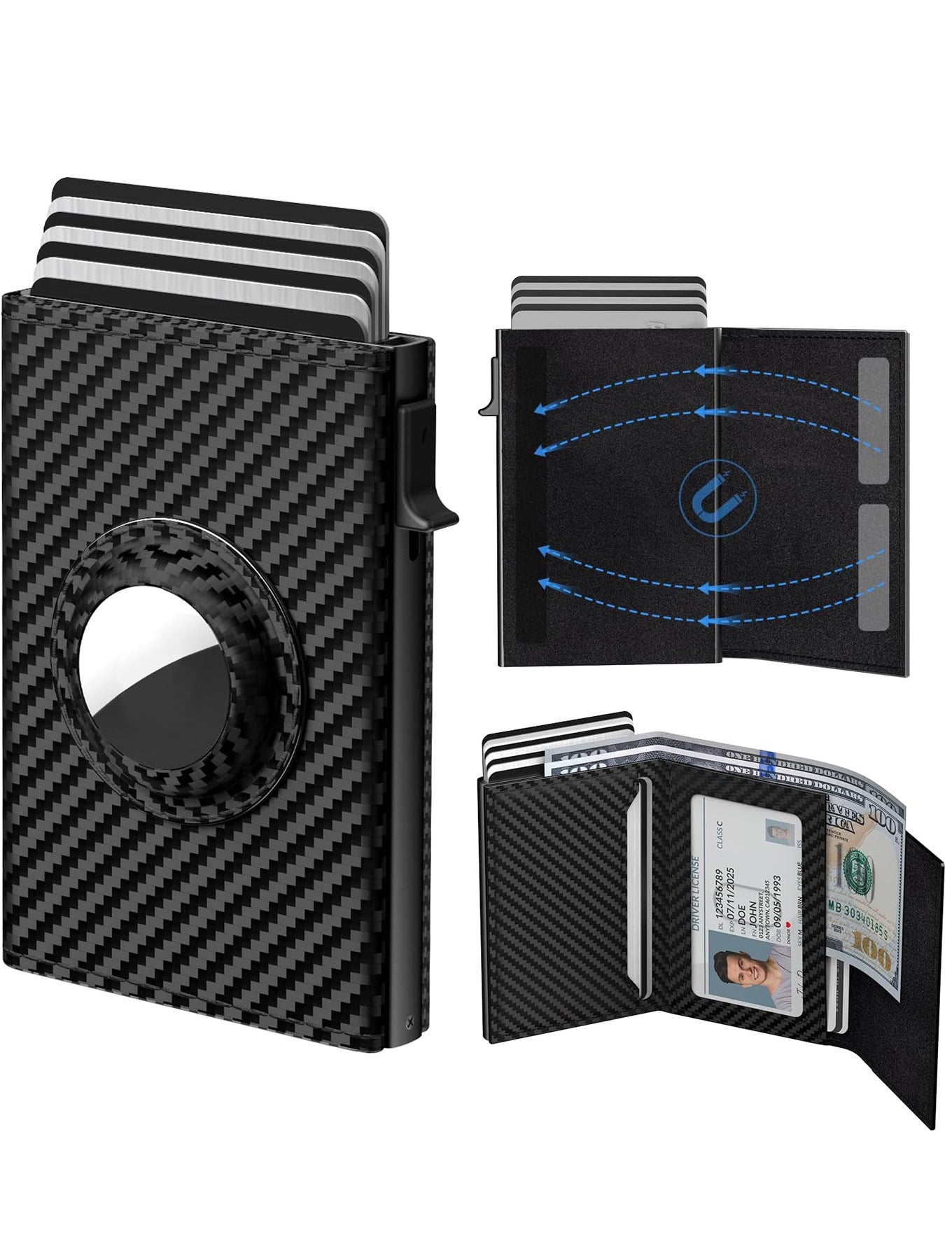 Men's Ultra-thin Smart Wallet Card Clamp - 𝓢𝓱𝓸𝓹𝓵𝓮𝓬𝔂