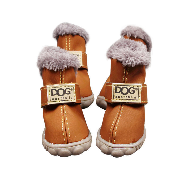 Dog Thick Snow Boots Keep Warm Teddy Autumn And Winter VIP Shoes - 𝓢𝓱𝓸𝓹𝓵𝓮𝓬𝔂