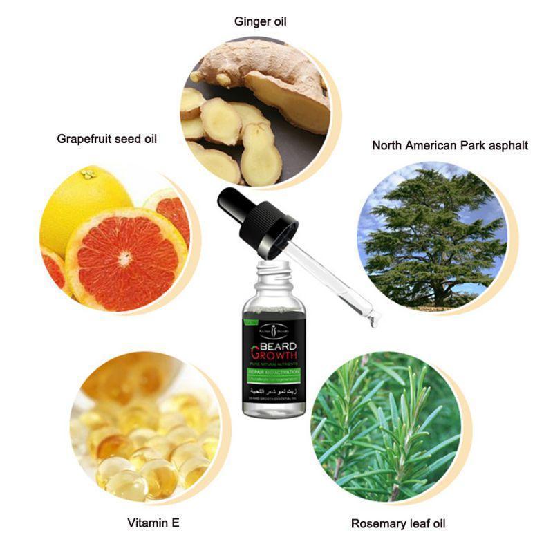Beard Essential Oils Mild Maintenance Beard Nourishing Care Beard Repair Essential Oil - 𝓢𝓱𝓸𝓹𝓵𝓮𝓬𝔂