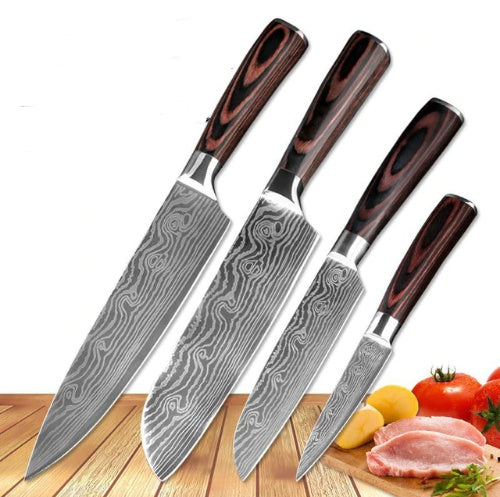 Carpenter's Special Set 6-piece Set 8-piece Set Knife Chef Knife Kitchen Knife Cooking - 𝓢𝓱𝓸𝓹𝓵𝓮𝓬𝔂