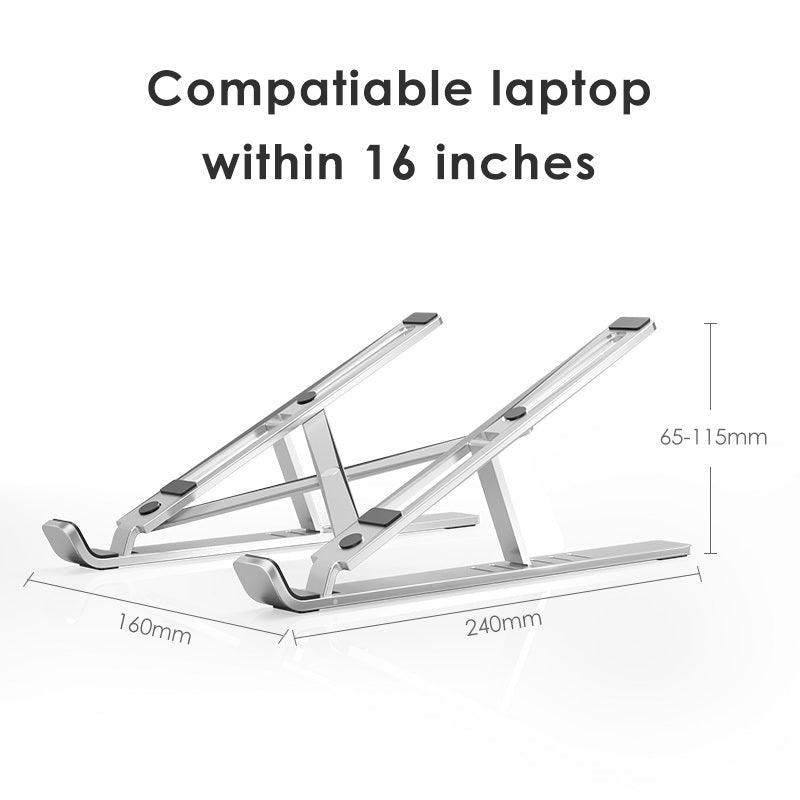 Laptop stand cooling portable adjustable stand - 𝓢𝓱𝓸𝓹𝓵𝓮𝓬𝔂