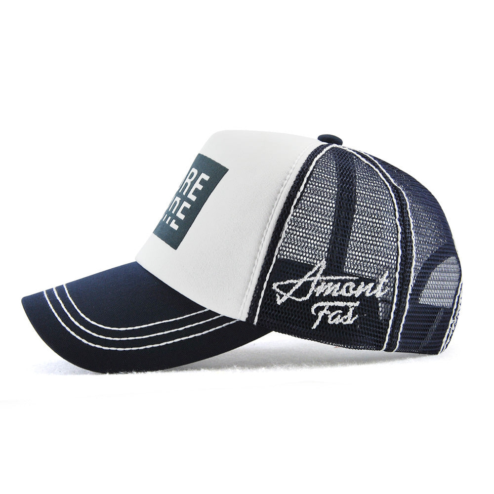 Letter Net Cap Baseball Cap - 𝓢𝓱𝓸𝓹𝓵𝓮𝓬𝔂