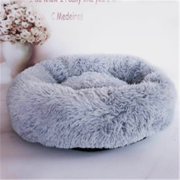 Round Long Hairy Autumn And Winter Nest Pad Cat Mattress - 𝓢𝓱𝓸𝓹𝓵𝓮𝓬𝔂