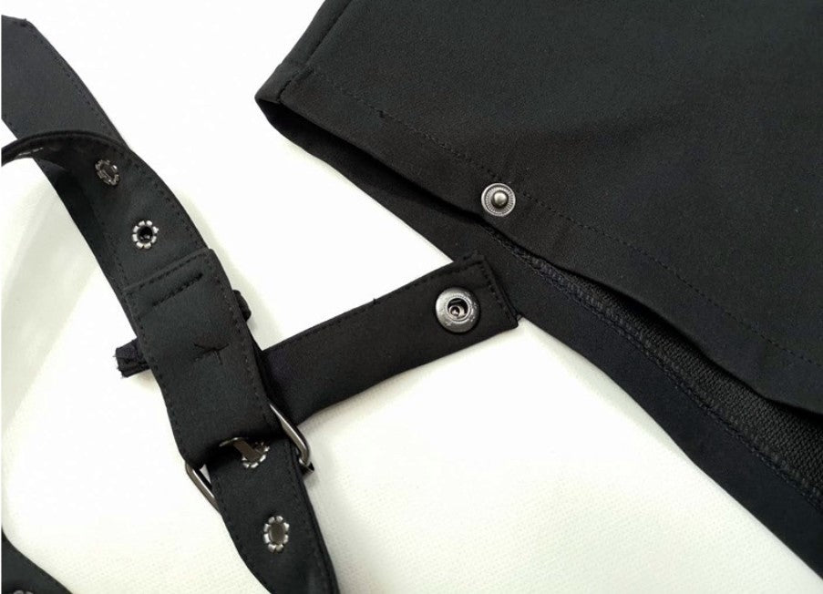 Summer Punk Rock Women's Shorts Sexy Cross Ring Hanging Ornament Summer Fashion Black Shorts - 𝓢𝓱𝓸𝓹𝓵𝓮𝓬𝔂