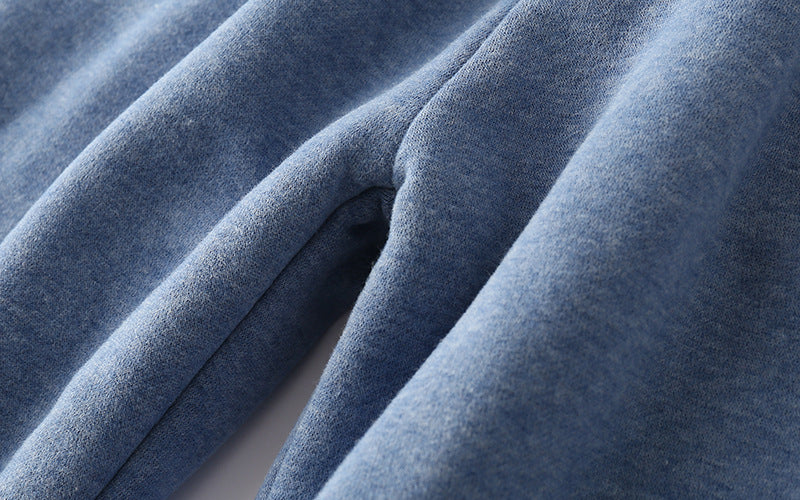 Lamb velvet padded sweatpants - 𝓢𝓱𝓸𝓹𝓵𝓮𝓬𝔂