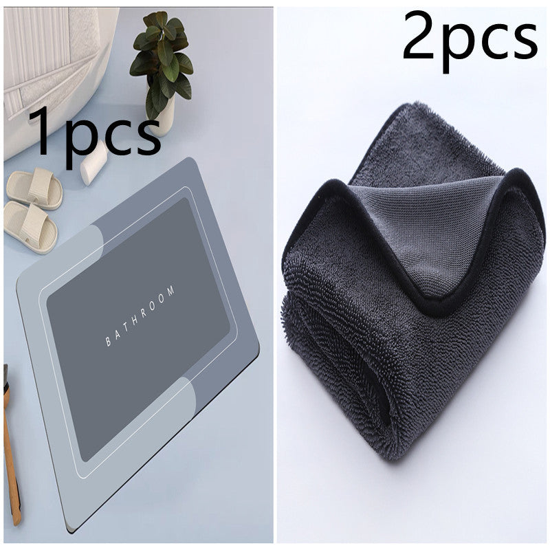 Bathroom Absorbent And Quick-drying Floor Mat - 𝓢𝓱𝓸𝓹𝓵𝓮𝓬𝔂
