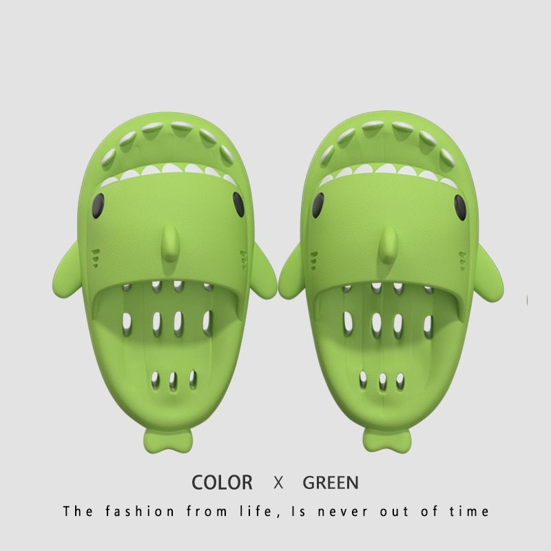 Shark Slippers With Drain Holes Shower Shoes For Women Quick Drying Eva Pool Shark Slides Beach Sandals With Drain Holes - 𝓢𝓱𝓸𝓹𝓵𝓮𝓬𝔂