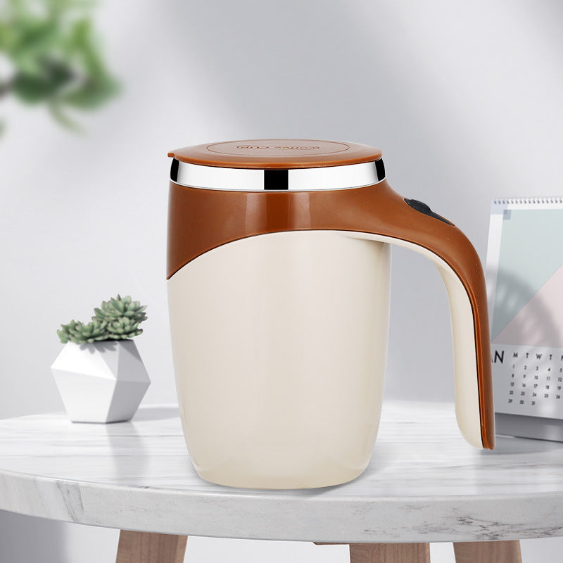 Rechargeable Model Automatic Stirring Cup Coffee Cup High Value Electric Stirring Cup Lazy Milkshake Rotating Magnetic Water Cup - 𝓢𝓱𝓸𝓹𝓵𝓮𝓬𝔂