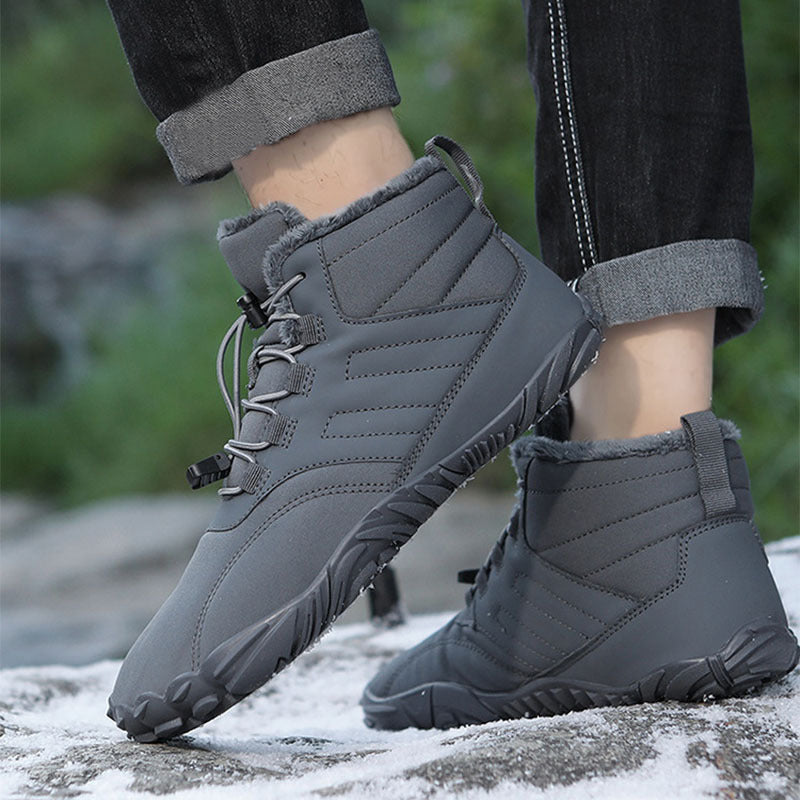 Outdoor Sports Cotton Shoes For Men And Women Winter Warm Slip-on Boots Wear-resistant Anti-ski Thickened Shoes Couple - 𝓢𝓱𝓸𝓹𝓵𝓮𝓬𝔂