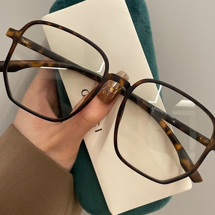 Large Frame Irregular Glasses Round Face Super Light Oversized - 𝓢𝓱𝓸𝓹𝓵𝓮𝓬𝔂