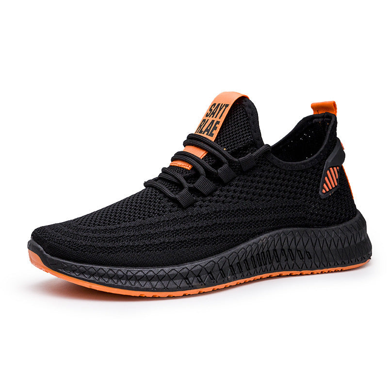 Men's shoes flying woven sneakers casual shoes - 𝓢𝓱𝓸𝓹𝓵𝓮𝓬𝔂