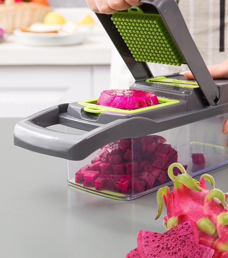 Multifunctional Vegetable Cutter Home Kitchen Slicing And Dicing Fruit Artifact - 𝓢𝓱𝓸𝓹𝓵𝓮𝓬𝔂
