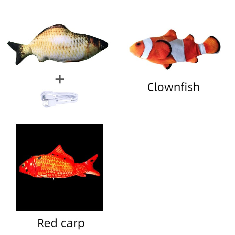 Without Cat Nip Version - Electric Jumping Fish Simulation Electric Fish Toy - 𝓢𝓱𝓸𝓹𝓵𝓮𝓬𝔂